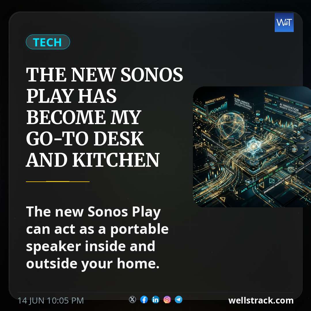 The new Sonos Play has become my go-to desk and kitchen speaker — WellsTrack