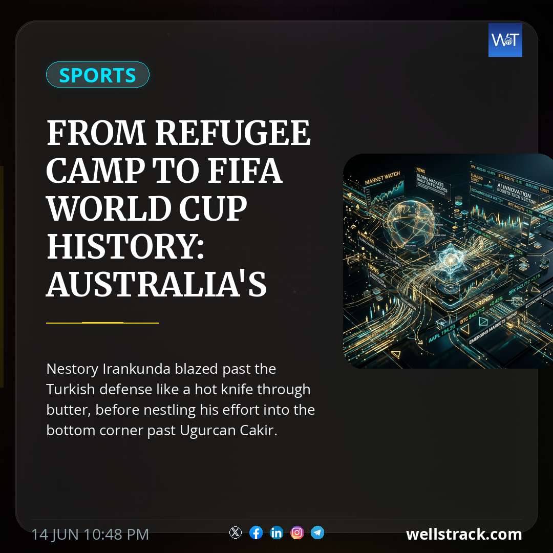 From Refugee Camp To FIFA World Cup History: Australia's Nestory Irankunda Shows How It's Done — WellsTrack