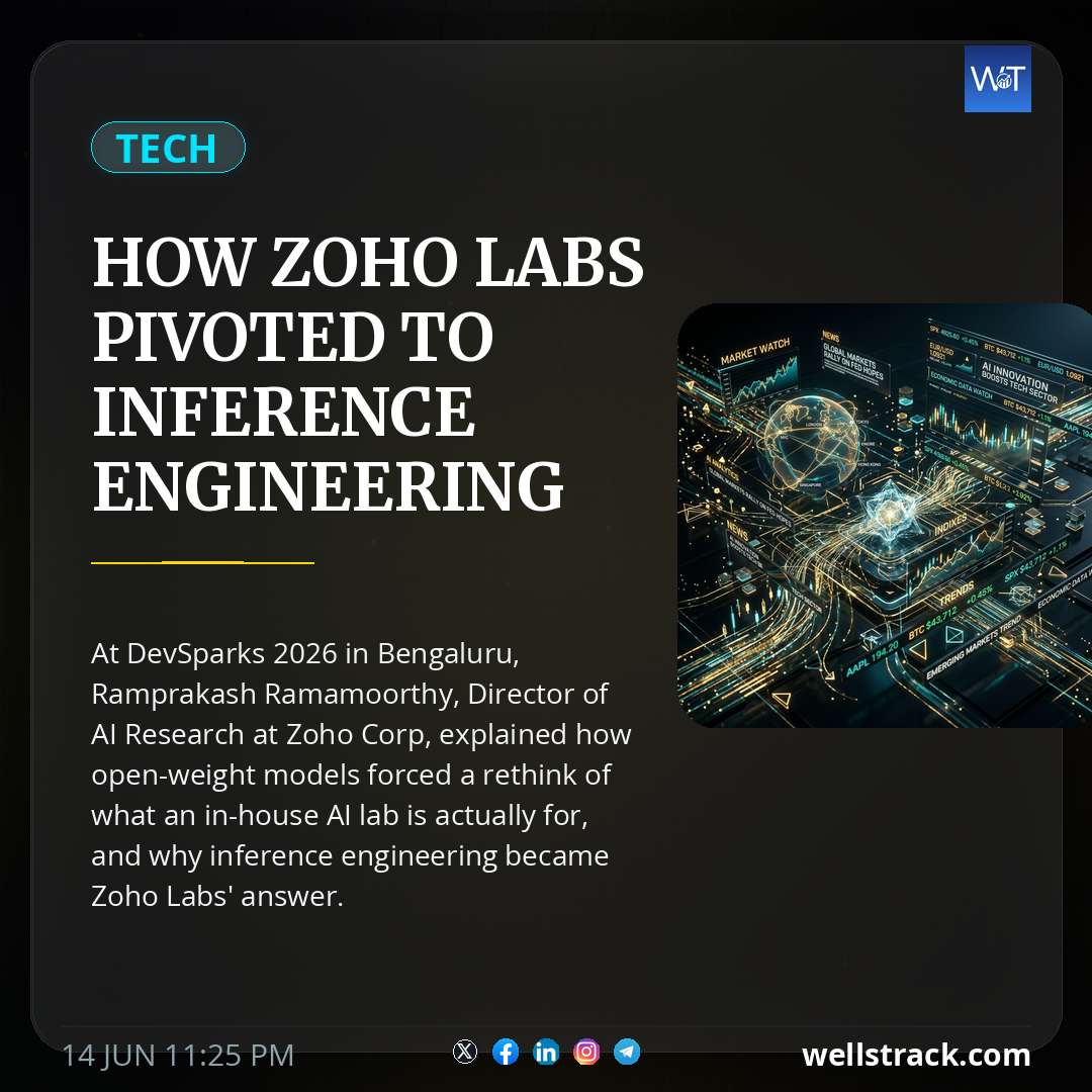 How Zoho Labs pivoted to inference engineering — WellsTrack