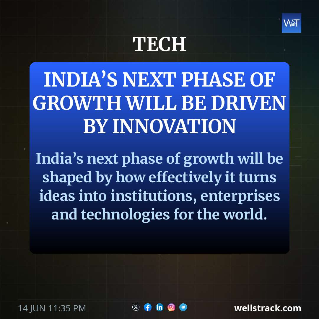 India’s next phase of growth will be driven by innovation — WellsTrack