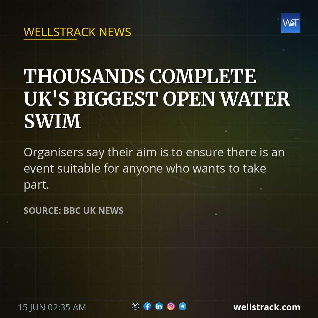 Thousands complete UK's biggest open water swim — WellsTrack