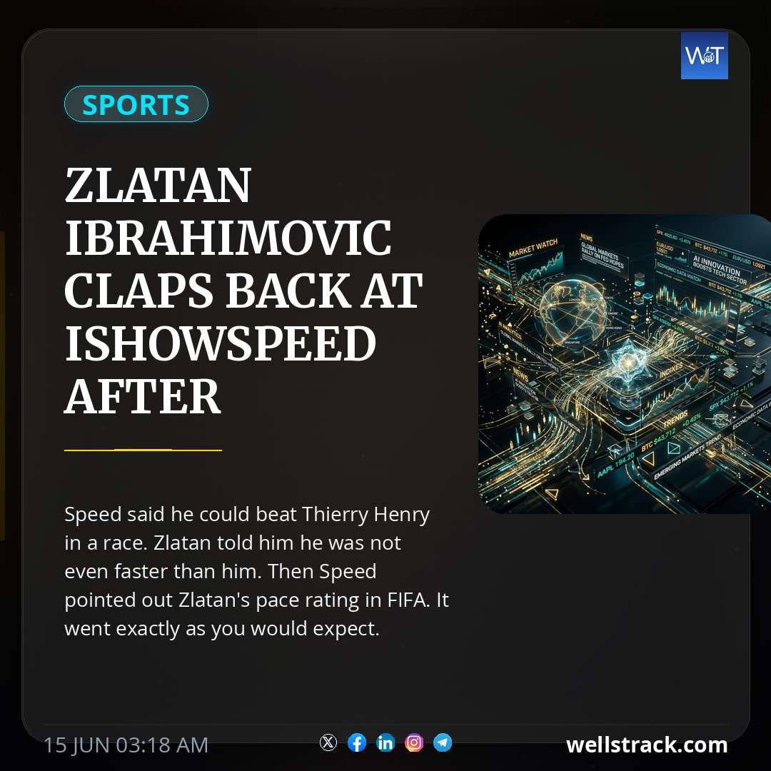 Zlatan Ibrahimovic Claps Back At IShowSpeed After Streamer Claims He Could Beat Thierry Henry In A Race — WellsTrack