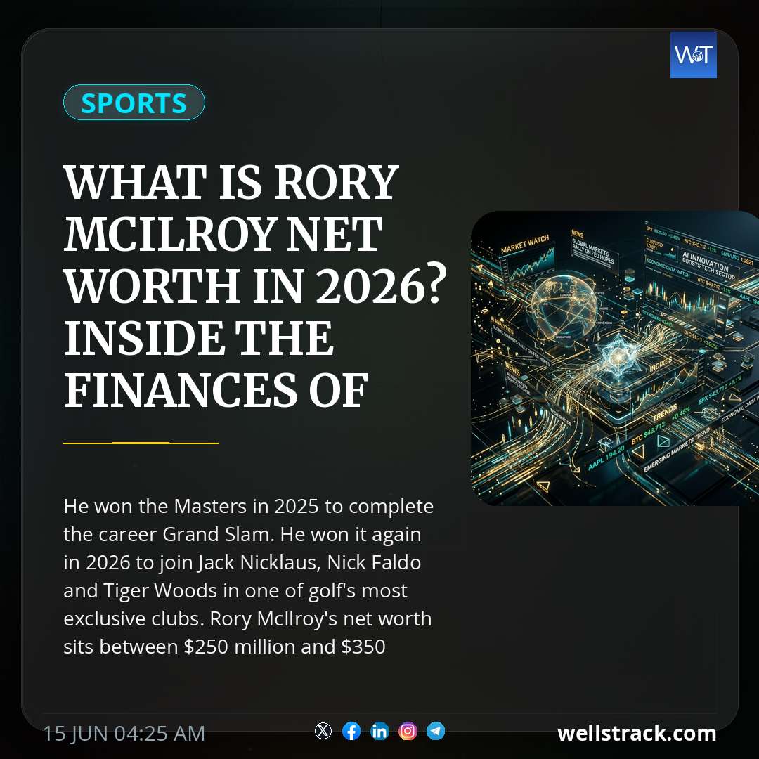 What Is Rory McIlroy Net Worth In 2026? Inside The Finances Of The Man Who Won Augusta Twice In A Row — WellsTrack