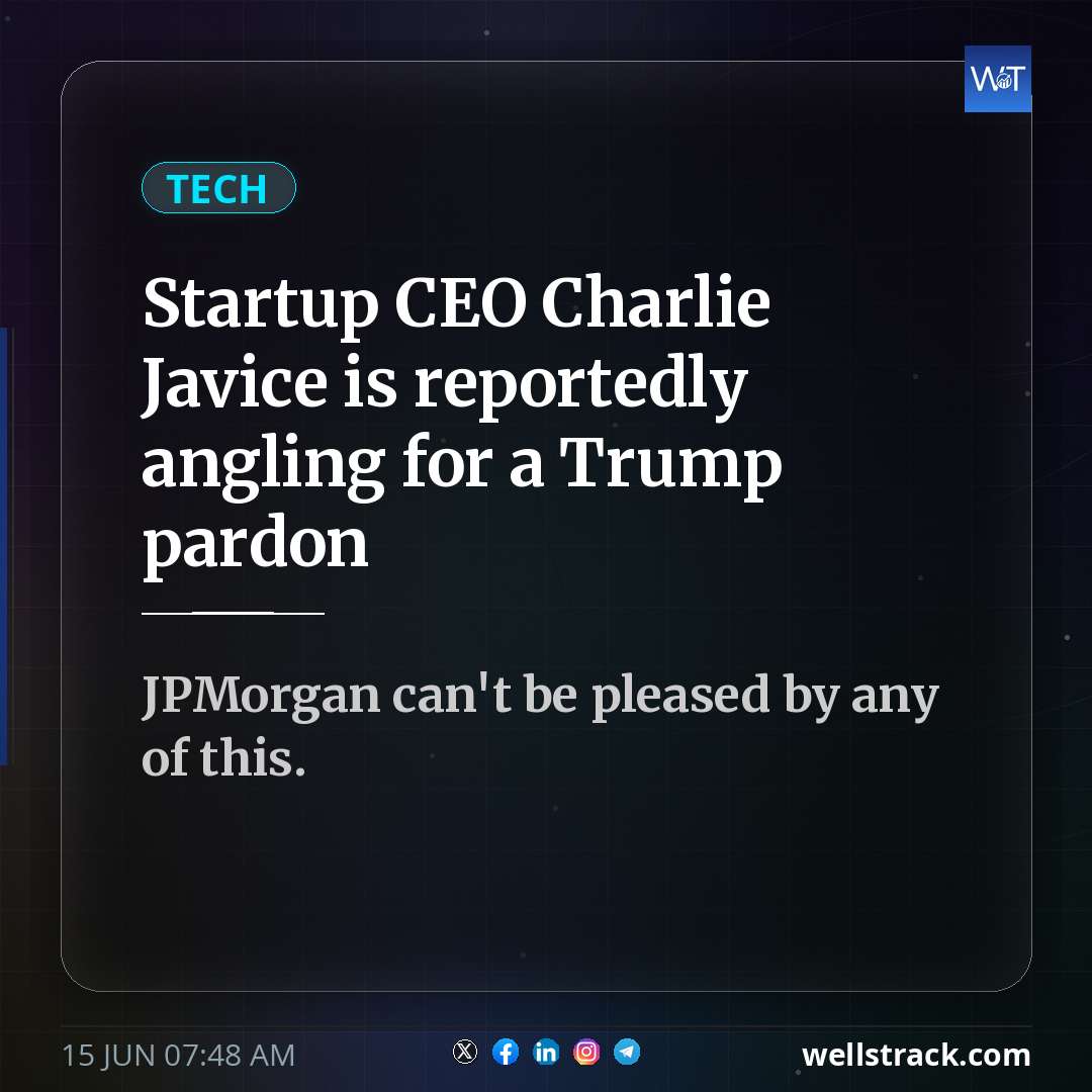 Startup CEO Charlie Javice is reportedly angling for a Trump pardon