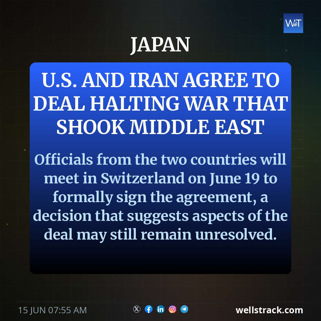 U.S. and Iran agree to deal halting war that shook Middle East