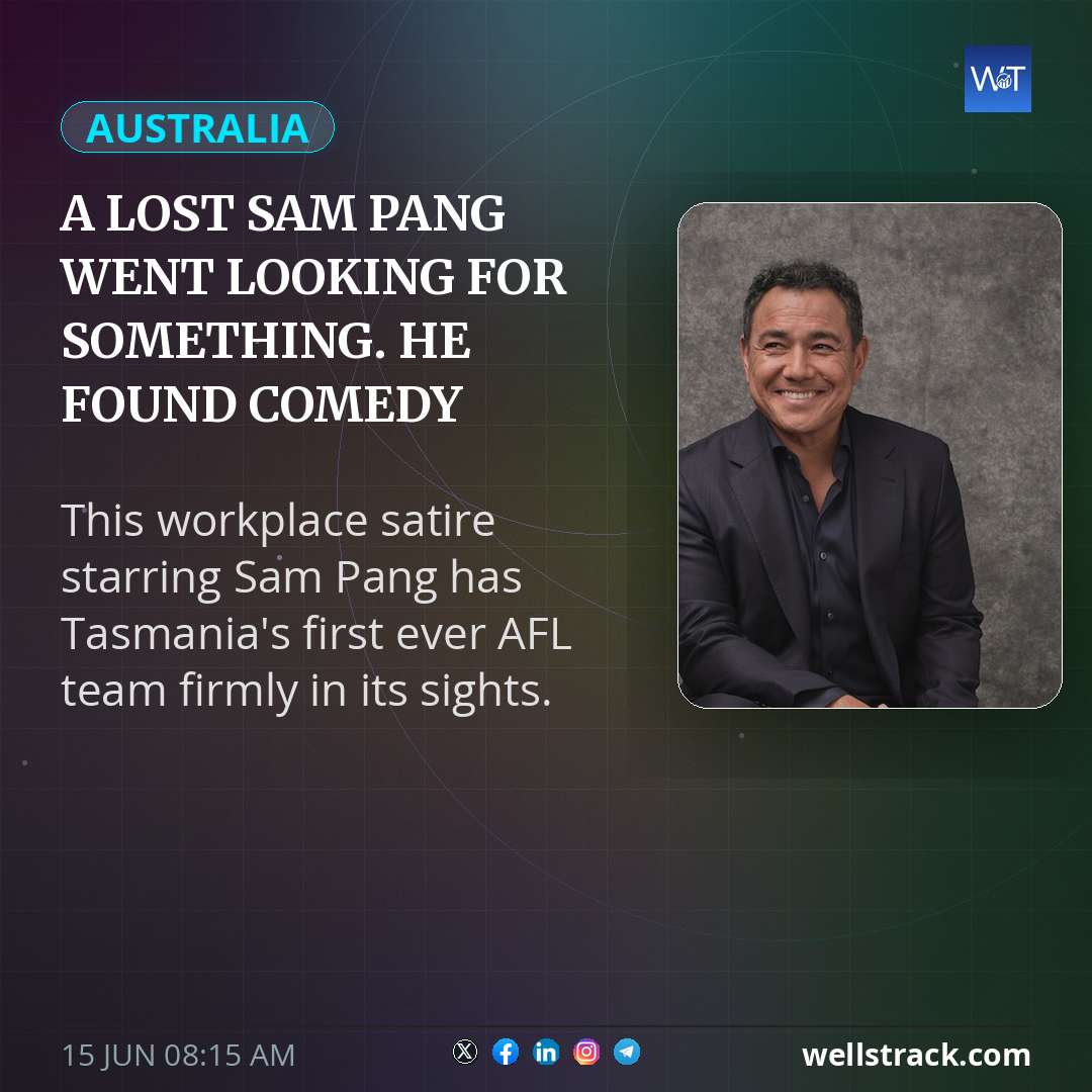 A lost Sam Pang went looking for something. He found comedy