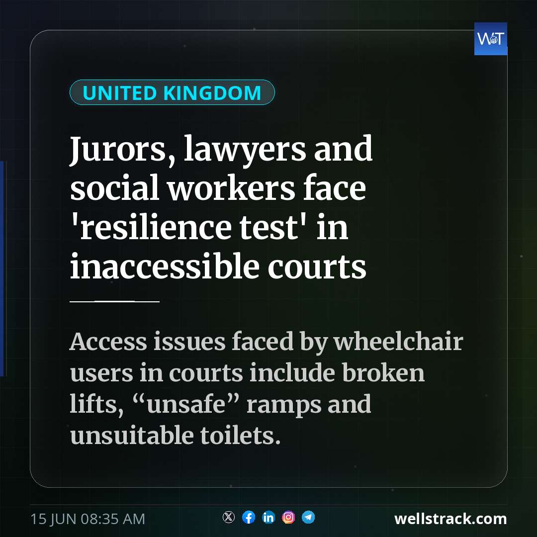 Jurors, lawyers and social workers face 'resilience test' in inaccessible courts