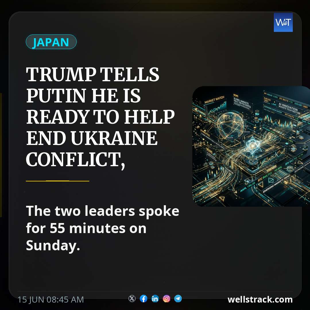 Trump tells Putin he is ready to help end Ukraine conflict, Kremlin adviser says