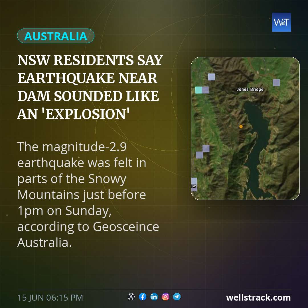 NSW residents say earthquake near dam sounded like an 'explosion'