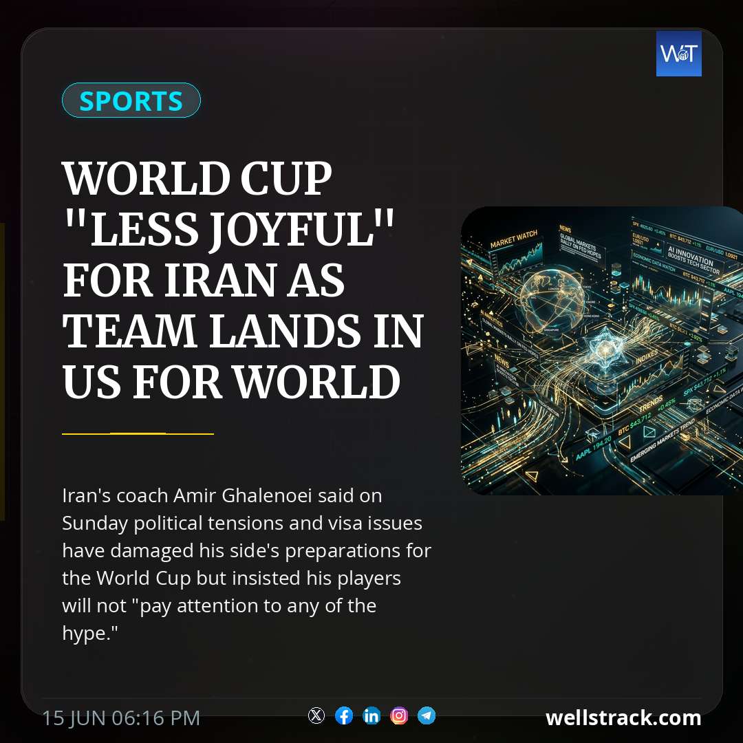 World Cup "Less Joyful" For Iran As Team Lands In US For World Cup 2026 Match